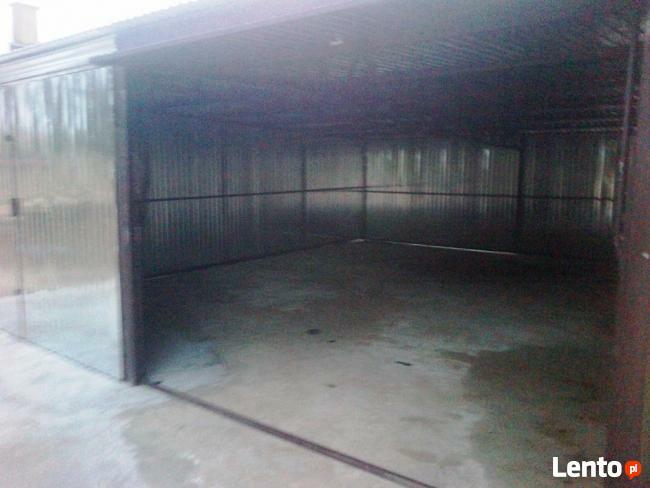 Garaże blaszane Garaż blaszany Blaszak 5x7 BRAMA I KWATERKI