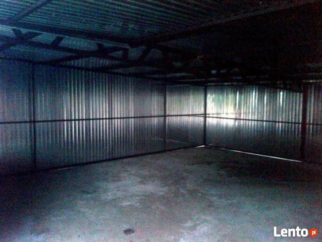 Garaże blaszane Garaż blaszany Blaszak 5x7 BRAMA I KWATERKI