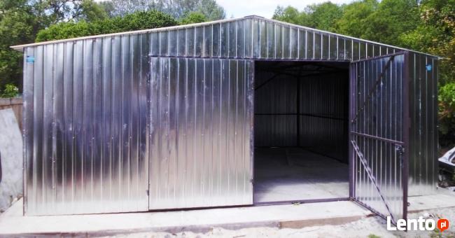Garaże blaszane Garaż blaszany Blaszak 5x7 DWUSPAD OCYNK