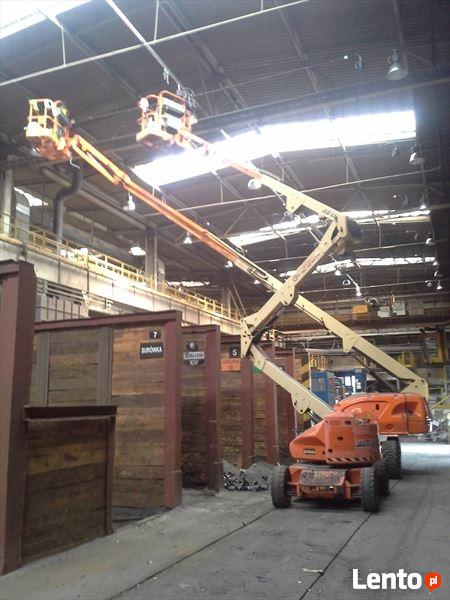 Podnośnik koszowy samojezdny - wynajem