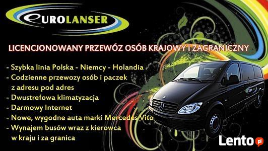PRZEWOZY POLSKA - NIEMCY - HOLANDIA - tanio i szybko