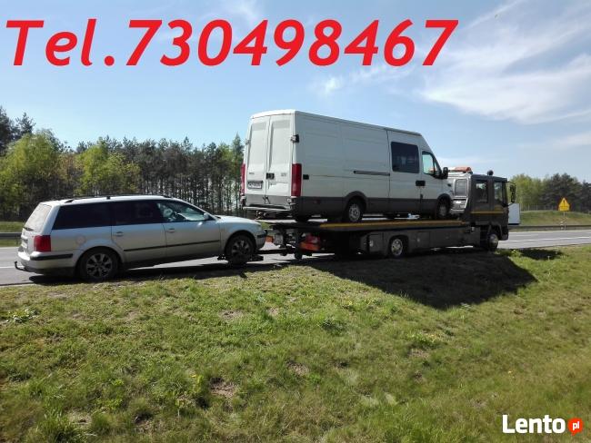 Holowanie, pomoc drogowa Konin Mikuch tel.730498467