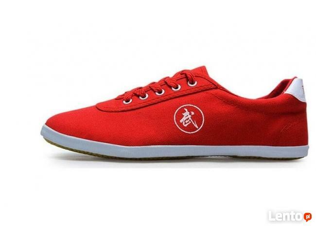 buty do TAI CHI / KUNG FU - CZERWONE - ROZNE rozmiary