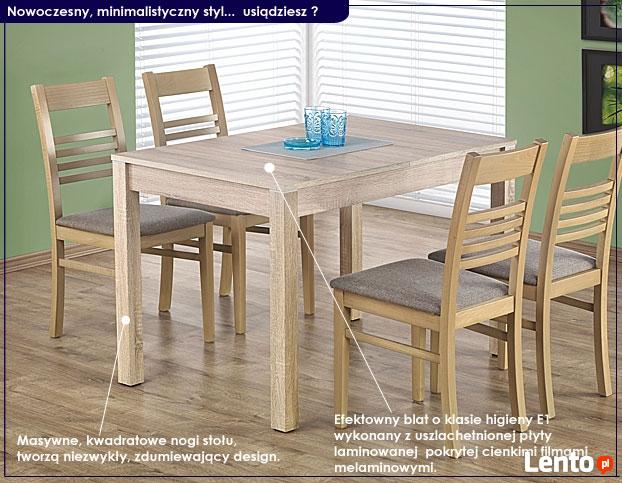 Modny Stół === Biały, Wenge, Dąb Sonoma === 6 Kolorów