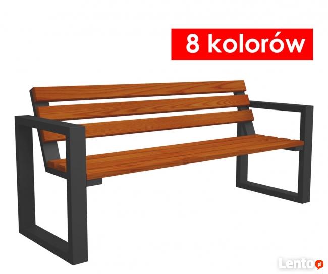 Ławka Ogrodowa Miejska Drewniana == 24 Kolory do wyboru !