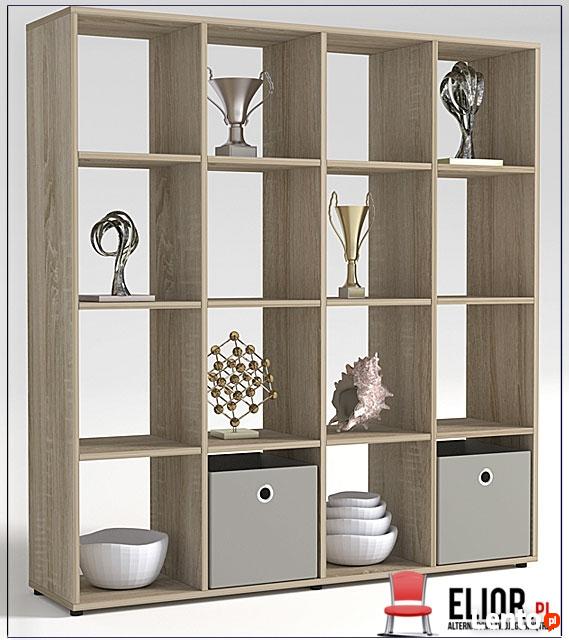 Regał Kwadratowy Biały == Modny, Minimalistyczny Design !