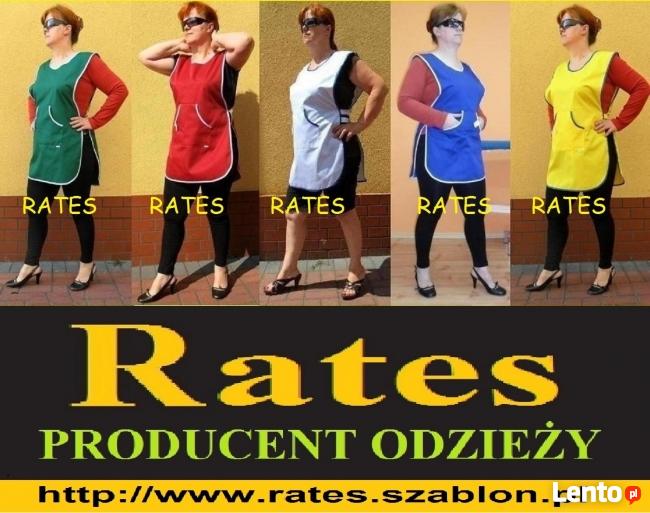 ODZIEŻ Reklamowa firmy RATES Producent Odzieży