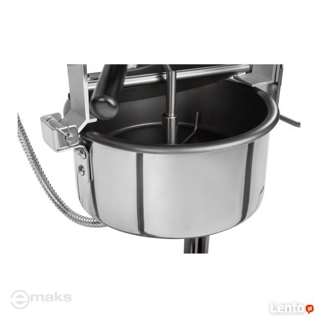 Maszyna do popkornu czerwień retro FV 1600W