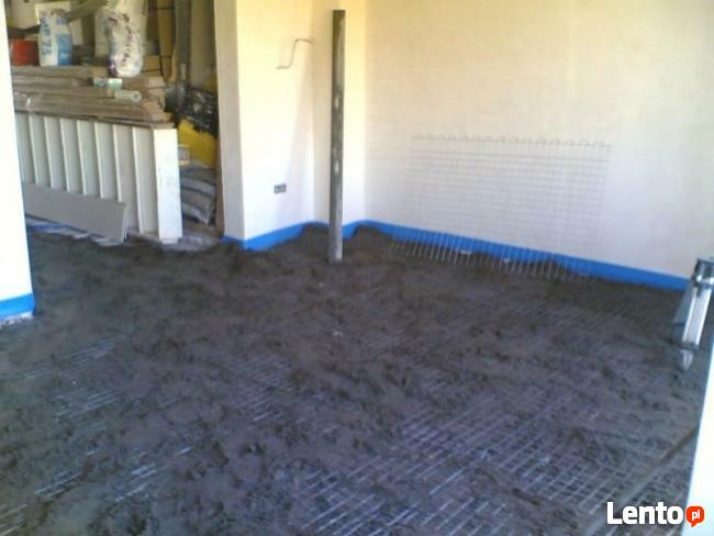 Tanie usługi budowlane, wylewki,mixokret,jastrych.