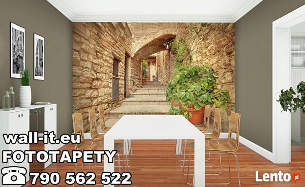 Fototapety uliczki włoskie 3d Uliczka Fototapeta