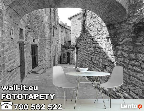 Fototapety kamienne uliczki Fototapety 3D Przejście