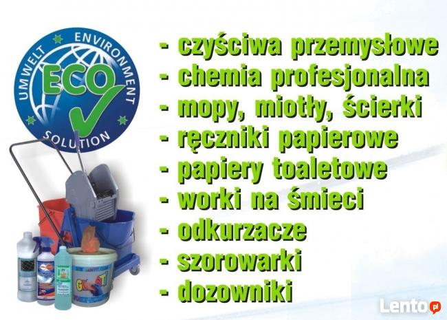 Profesjonalna chemia i sprzęt do utrzymania czystości