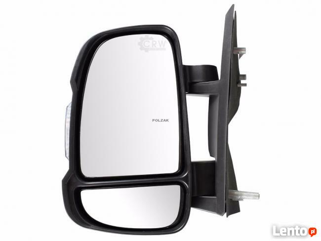 LUSTERKO manualne LEWE kierowcy Fiat Ducato Jumper Boxer 06-