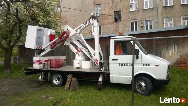 wynajem podnośnika koszowego