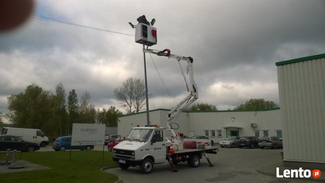 wynajem podnośnika koszowego