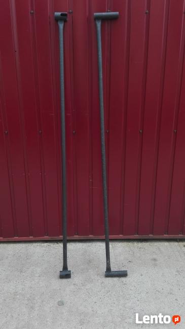 Akcesoria do rusztowań kółka śruba podest poręcz poprzeczka