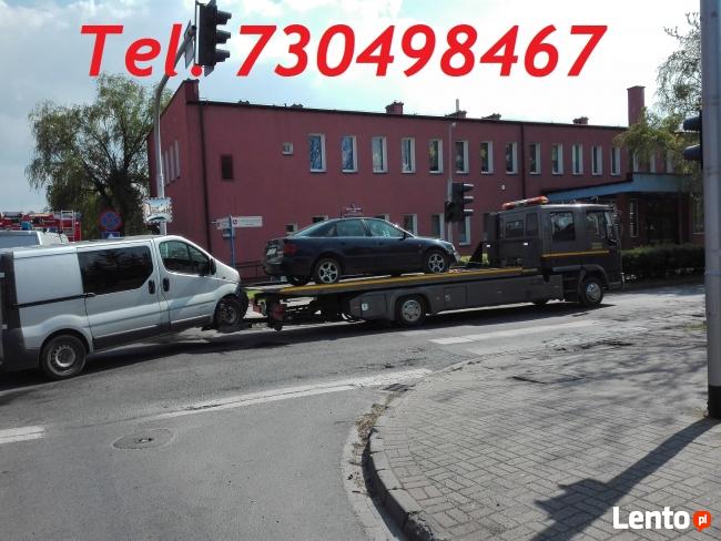 Pomoc drogowa, laweta Konin Mikuch tel. 730498467