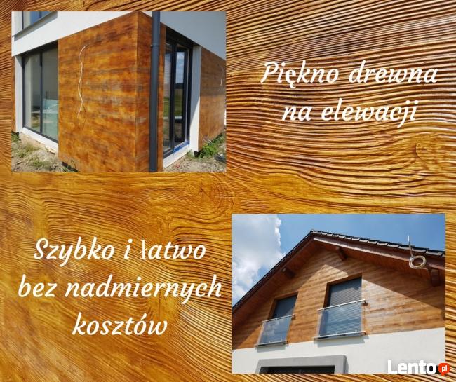 Drewno elewacyjne deska elastyczna elewacyjna