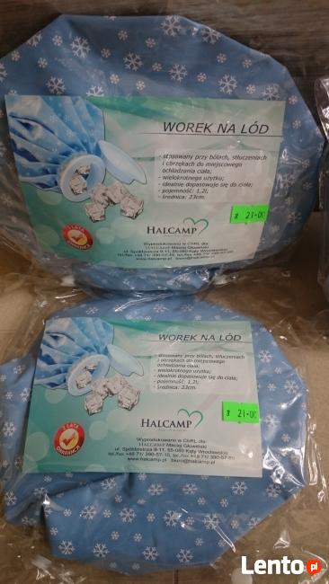 Worek na lód 1,2l okład zimny kompres