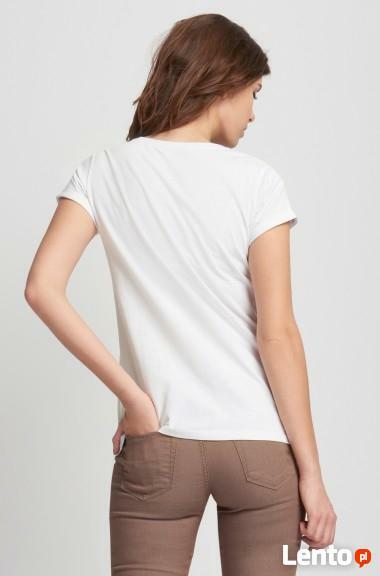 Biały t-shirt Orsay