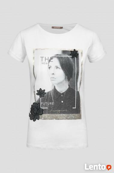 Biały t-shirt Orsay
