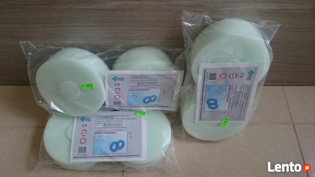 Podkładki ochronne przeciwodleżynowe na piętę, łokieć, uniwe