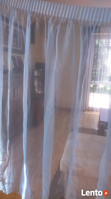 Firana organtyna błękit 300x158 ,firanka