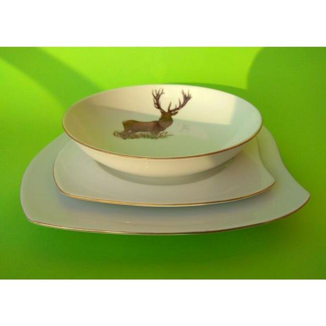 Zestaw talerzy ''Jeleń'' 6/18