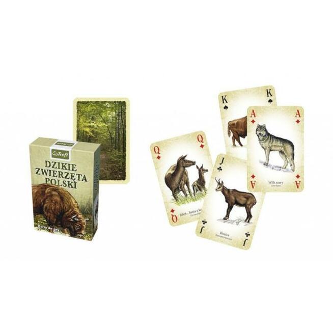 Karty do gry ''Zwierzęta Polski''