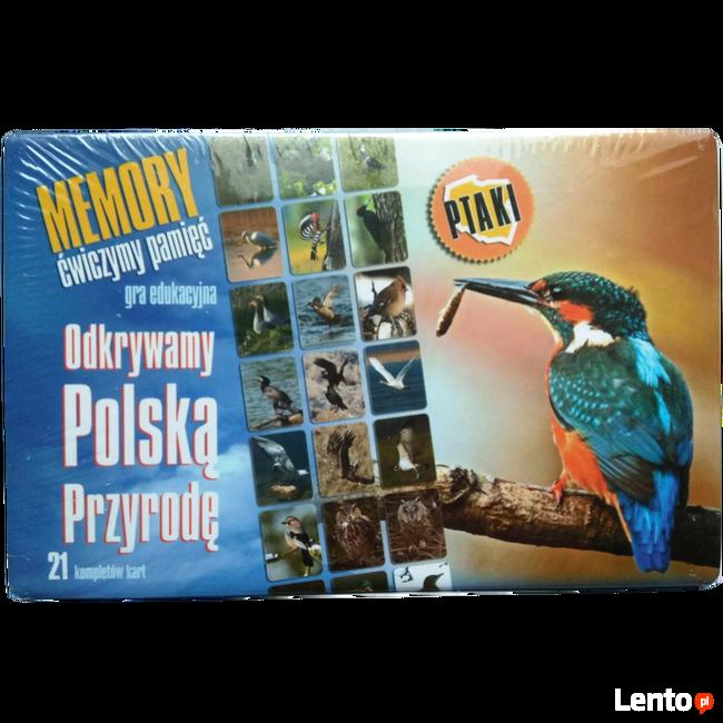 Gra edukacyjna MEMO poznajemy zwierzęta ''Ptaki''