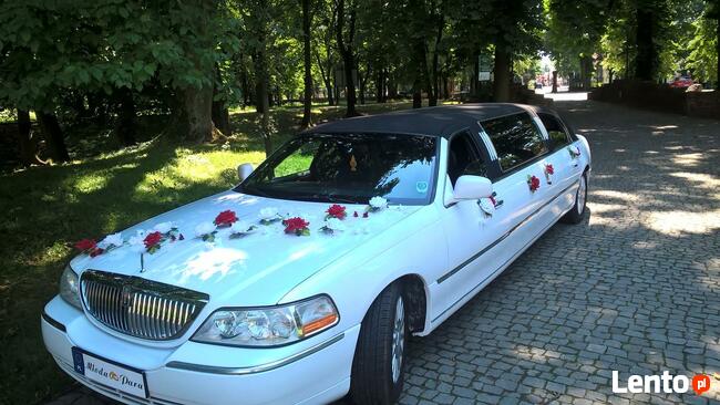 Limuzyna wynajem do slubu wesela rozwożenie gości Excalibur