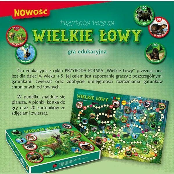 Gra edukacyjna Wielkie łowy