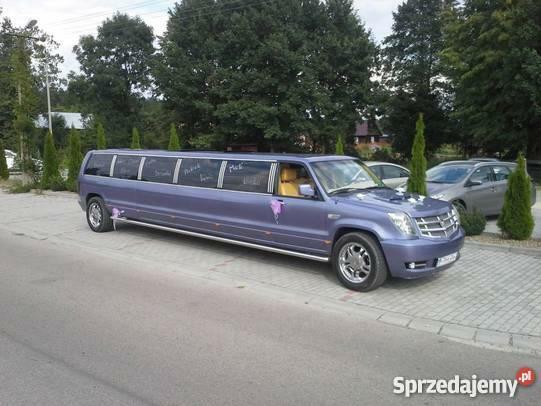 Limuzyna wynajem do slubu wesela rozwożenie gości Excalibur