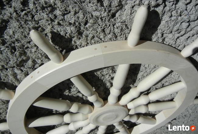 Koła Kolo sterowe drewniane ozdoba