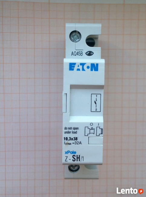 Podstawa bezpiecznikowa do wkładek cylindrycznych Z-SH/1 ; 1