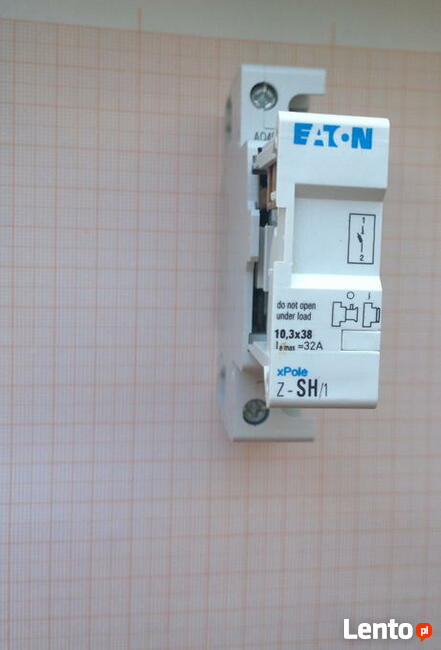 Podstawa bezpiecznikowa do wkładek cylindrycznych Z-SH/1 ; 1