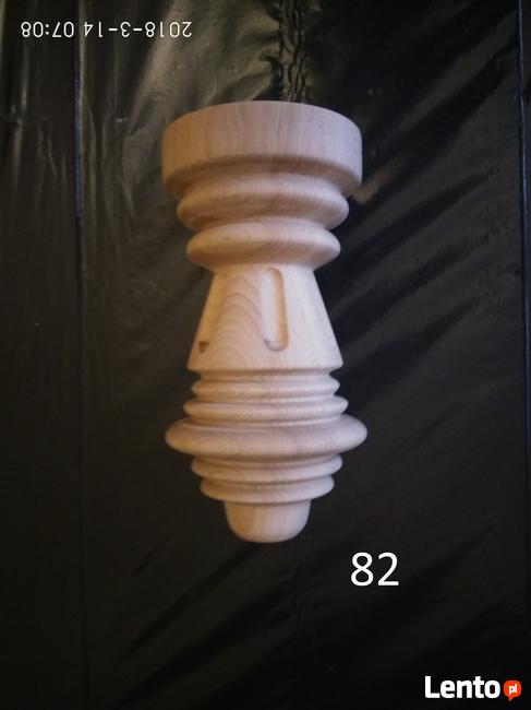 Noga drewniana nogi toczone do mebli nóżki wiele wzorów