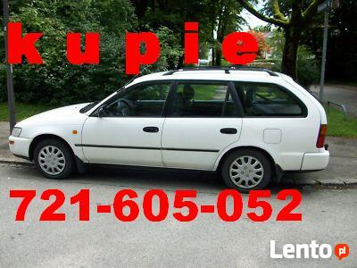 SKUP TOYOT WROCŁAW COROLLA CARINA HIACE AVENSIS KUPIE