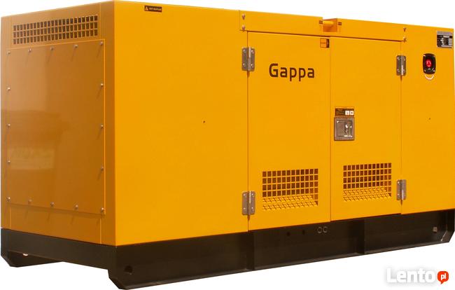 Agregat prądotórczy GAPPA GF3-200 kW, avr, ats/szr, awaryjny