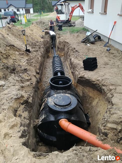 Usługi Minikoparką ,Wiercenie, Prace ziemne, Wykopy Wielkopl