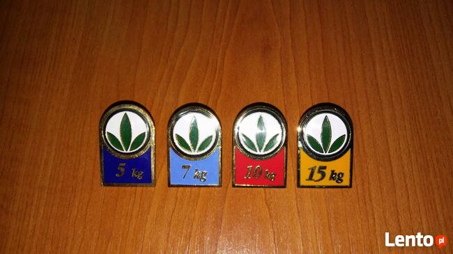 Herbalife odchudzanie zdrowotne przypinki znaczki