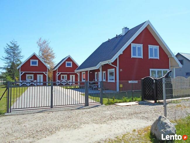 Karwia. Domki skandynawskie, pokoje i apartament Flamand