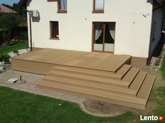 deski tarasowe kompozytowe wpc tarasy balkony schody montaz