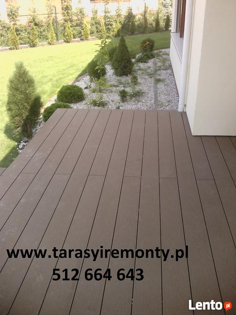 deski tarasowe kompozytowe wpc tarasy balkony schody montaz