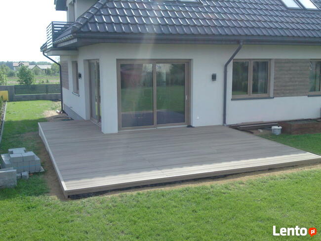 deski tarasowe kompozytowe wpc tarasy balkony schody montaz