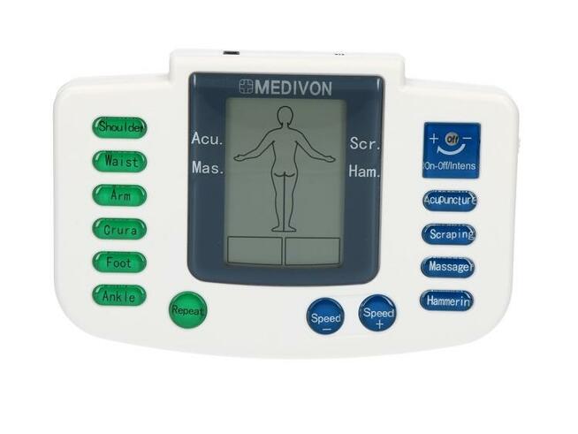 Elektrostymulator Mięśni i Nerwów TENS EMS LF-5201s + Klapki