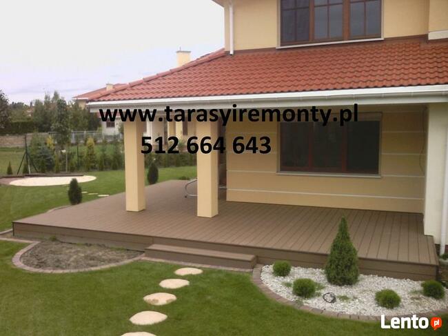 deski tarasowe kompozytowe wpc tarasy balkony schody montaz