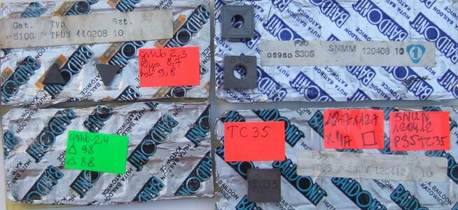 PŁYTKI WIELOOSTRZOWE TPUN 110304 160308 160312 TNUN 110308