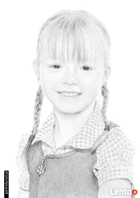 Portret ze zdjęcia NA ZAMÓWIENIE - Rysunek - Pastele - Obraz