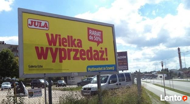 Billboard / Tablica reklamowa – Ostrowiec Sw. Kielce